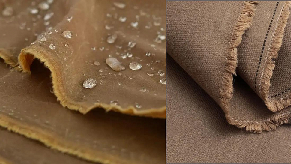 Вощений та гідрофобний матеріал канвас