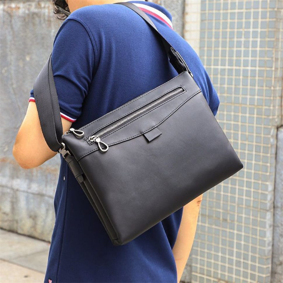 Шкіряна сумка через плече теляча шкіра John McDee JD1068A