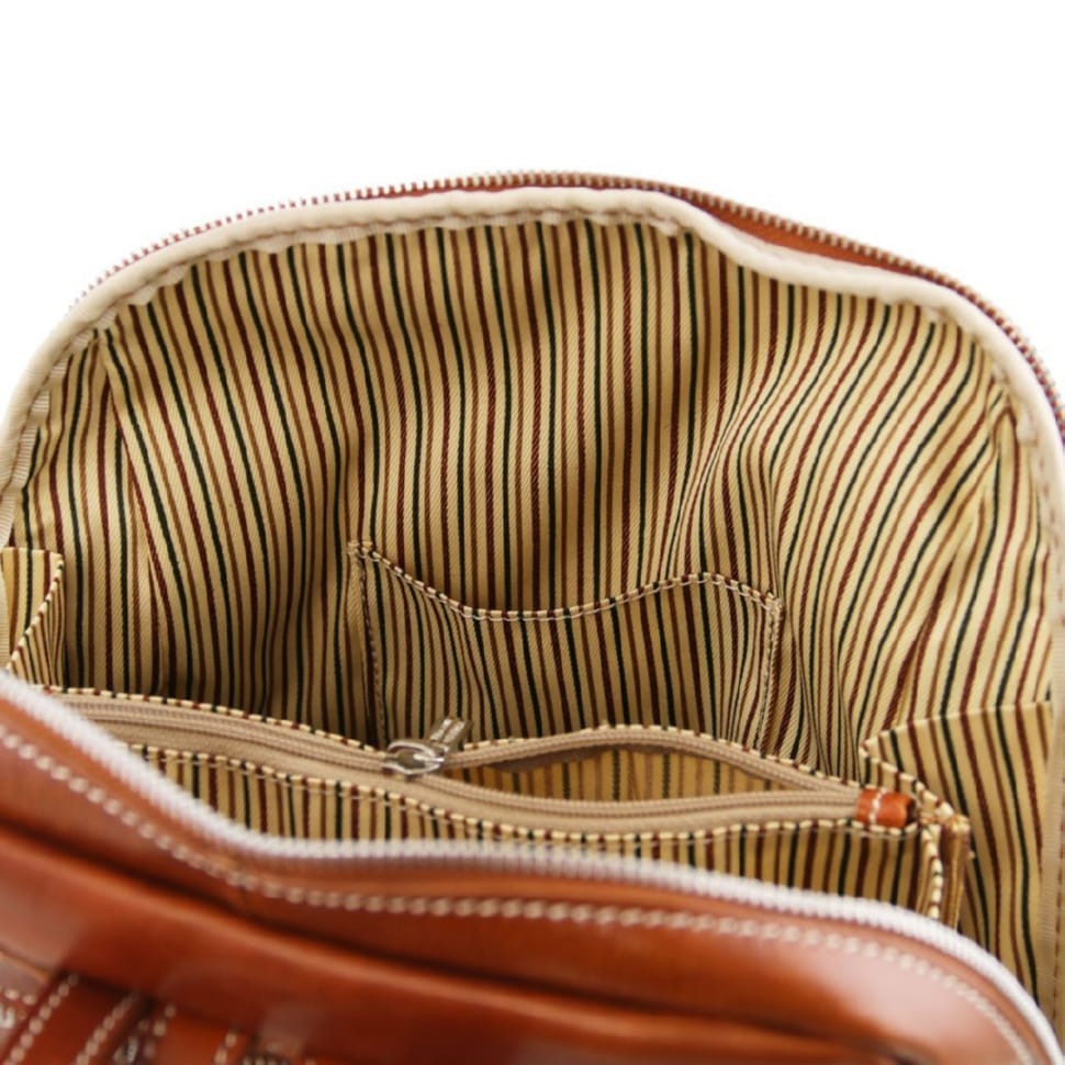 Шкіряний рюкзак унісекс Італія Tuscany Manila TL141557