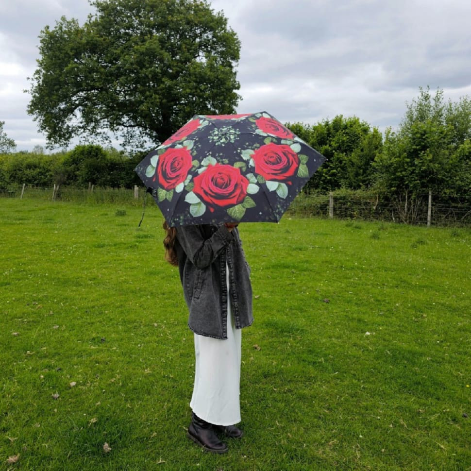 Парасолька жіноча Fulton L501-041635 Huge Rose (Велика троянда)