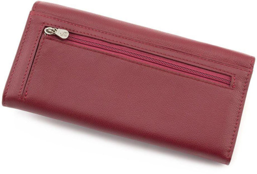 Женский бордовый кошелёк Marco Coverna mc1413-4
