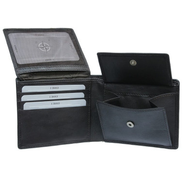 Leather wallet Cortina 5078 moro brown
