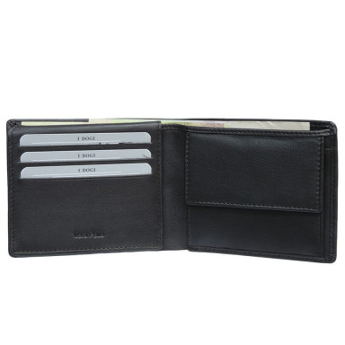 Leather wallet Cortina 5078 moro brown