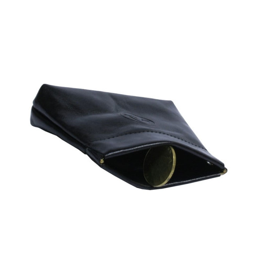 Монетниця шкіряна Italico 1615 nero чорний