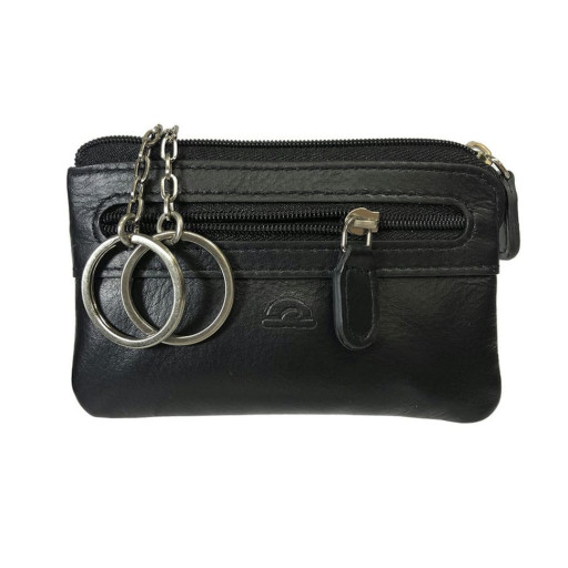 Ключниця шкіряна New Rainbow 359S чорний