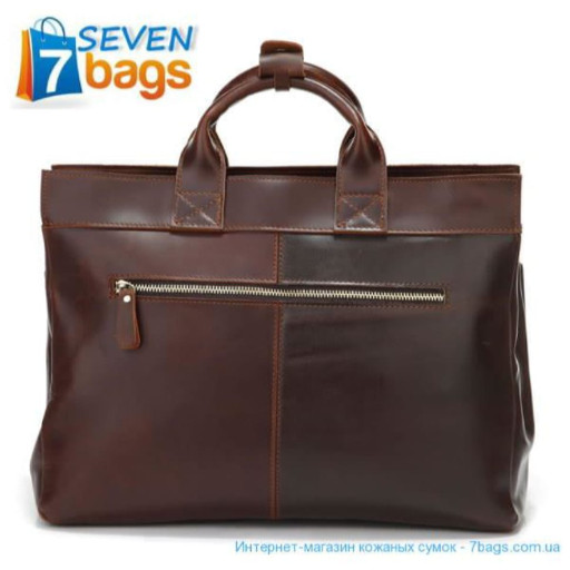 Легка шкіряна сумка портфель, бріфкейс