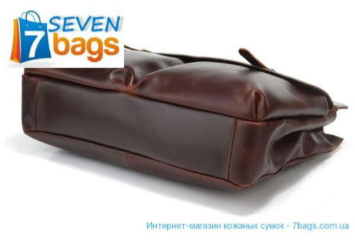 Легка шкіряна сумка портфель, бріфкейс