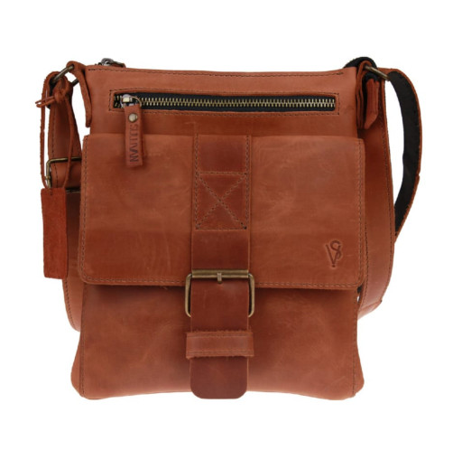 Сумка чоловіча шкіряна планшетка SULLIVAN 354114 (27) світло-коричнева