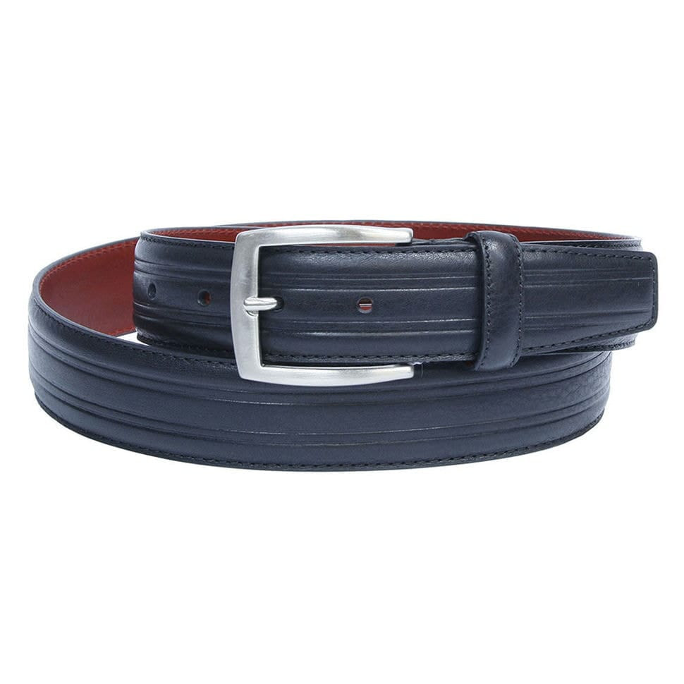 Ремінь шкіряний 417 nero чорний TONY PEROTTI