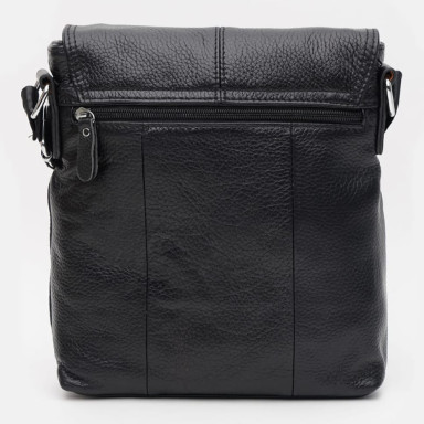 Men's leather bag Keizer K13107bl-black