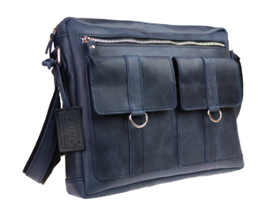 Large leather document bag A4 Sullivan 742-3-1(40)