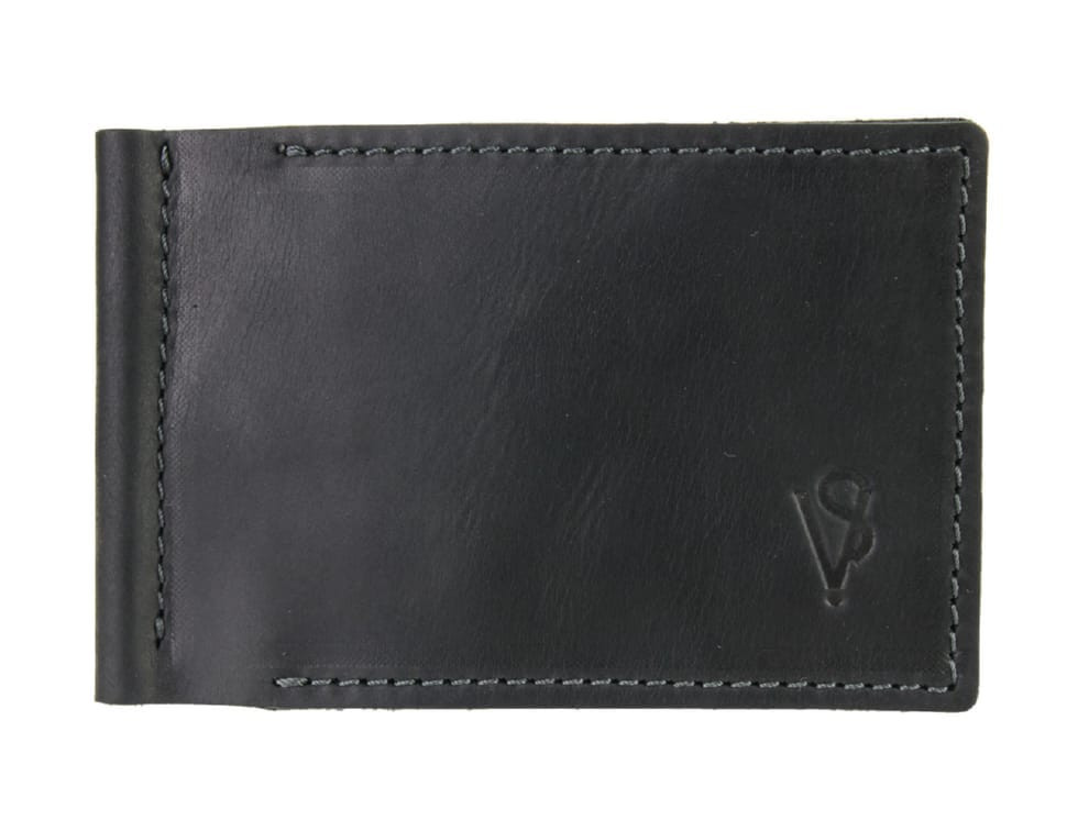 Кошелек мужской кожаный зажим для купюр SULLIVAN 1004(5.5) черный