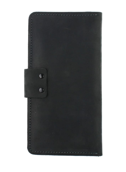 Гаманець чоловічий шкіряний великий travel SULLIVAN 10310(10) чорний