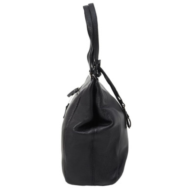 Сумка жіноча шкіряна GIORGIO FERRETTI GF2019055-1 чорна