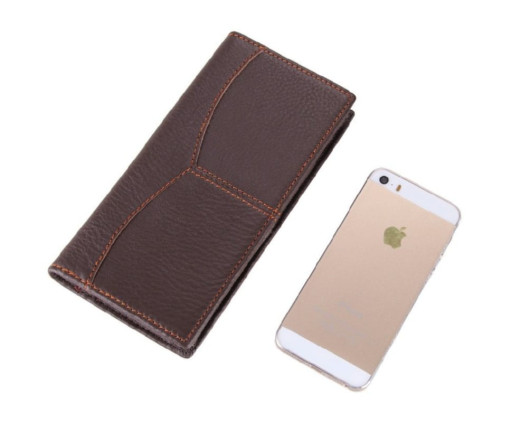 Гаманець чоловічий у гладкій шкірі Vintage 14645 Коричневий