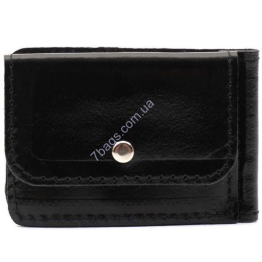 Класичний шкіряний затиск для купюр бренду Мануффато