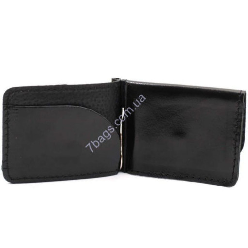 Класичний шкіряний затиск для купюр бренду Мануффато