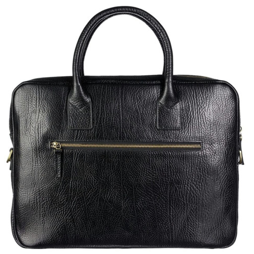 Шкіряний портфель Tony Bellucci 5074-893 чорний флотар