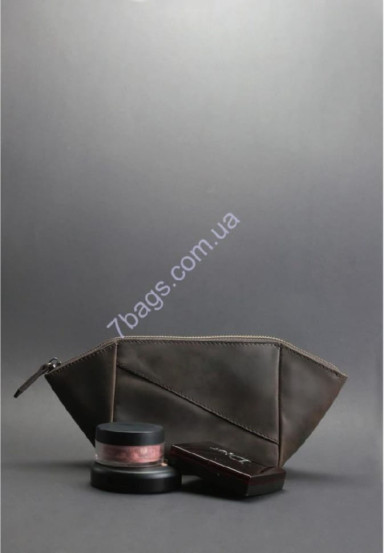 Women's cosmetic bag walnut BN-CB-2-o, BlankNote