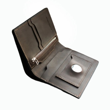 Mens leather wallet with AirTag Grande Pelle 518120