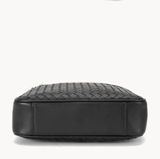 Сумка через плече плетена шкіряна Tiding 1145