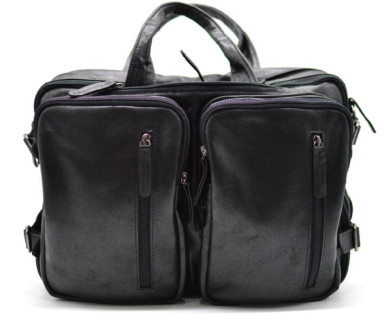 Men's leather backpack bag GA-7014-3md TARWA