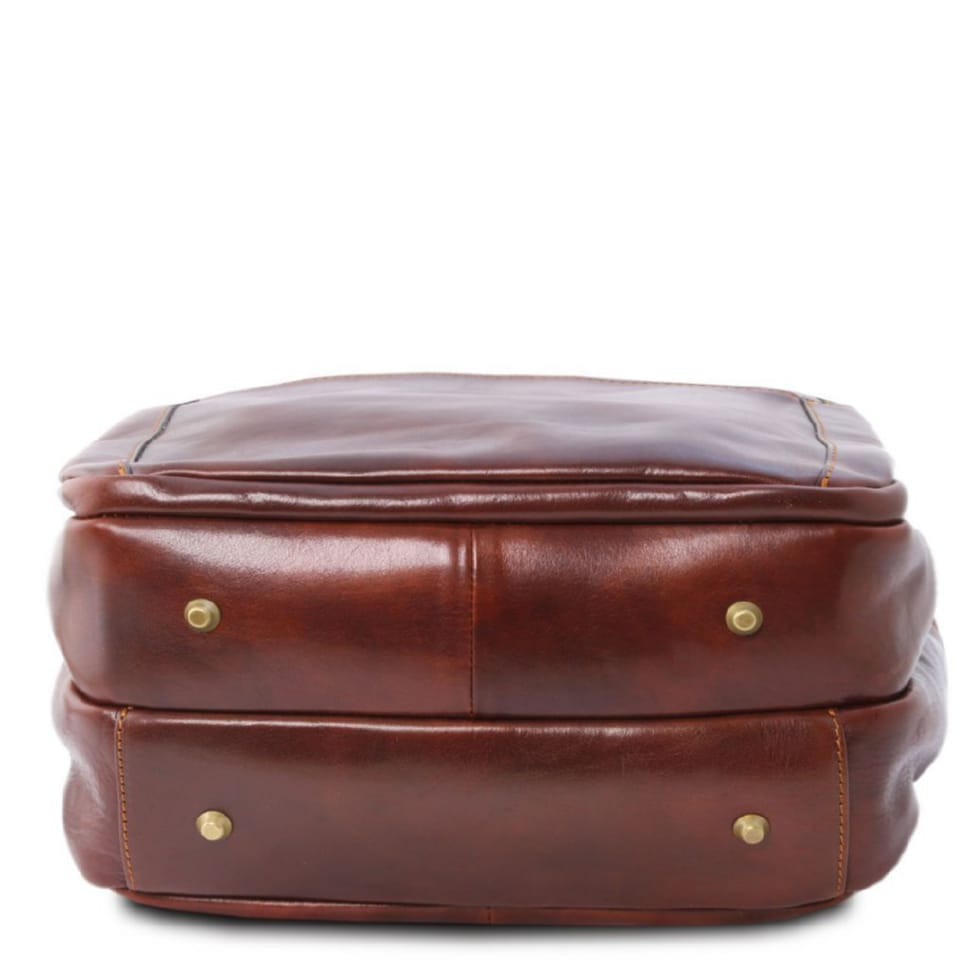 Рюкзак кожаный на три отделения PHUKET от Tuscany TL141402