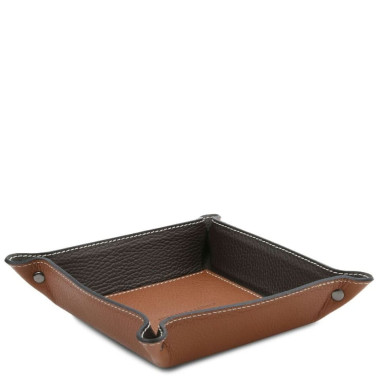 Leather valet tray Tuscany TL142159