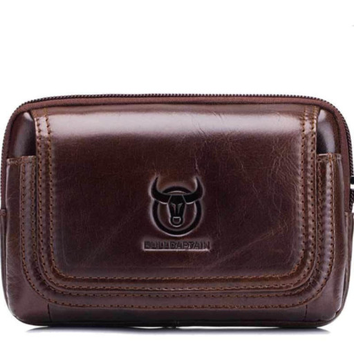 Напоясний сумка Т1347 Bull для смартфона, з натуральної шкіри