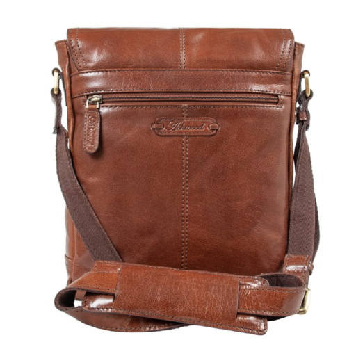 Сумка чоловіча Ashwood Benjamin Chestnut (Каштановий)