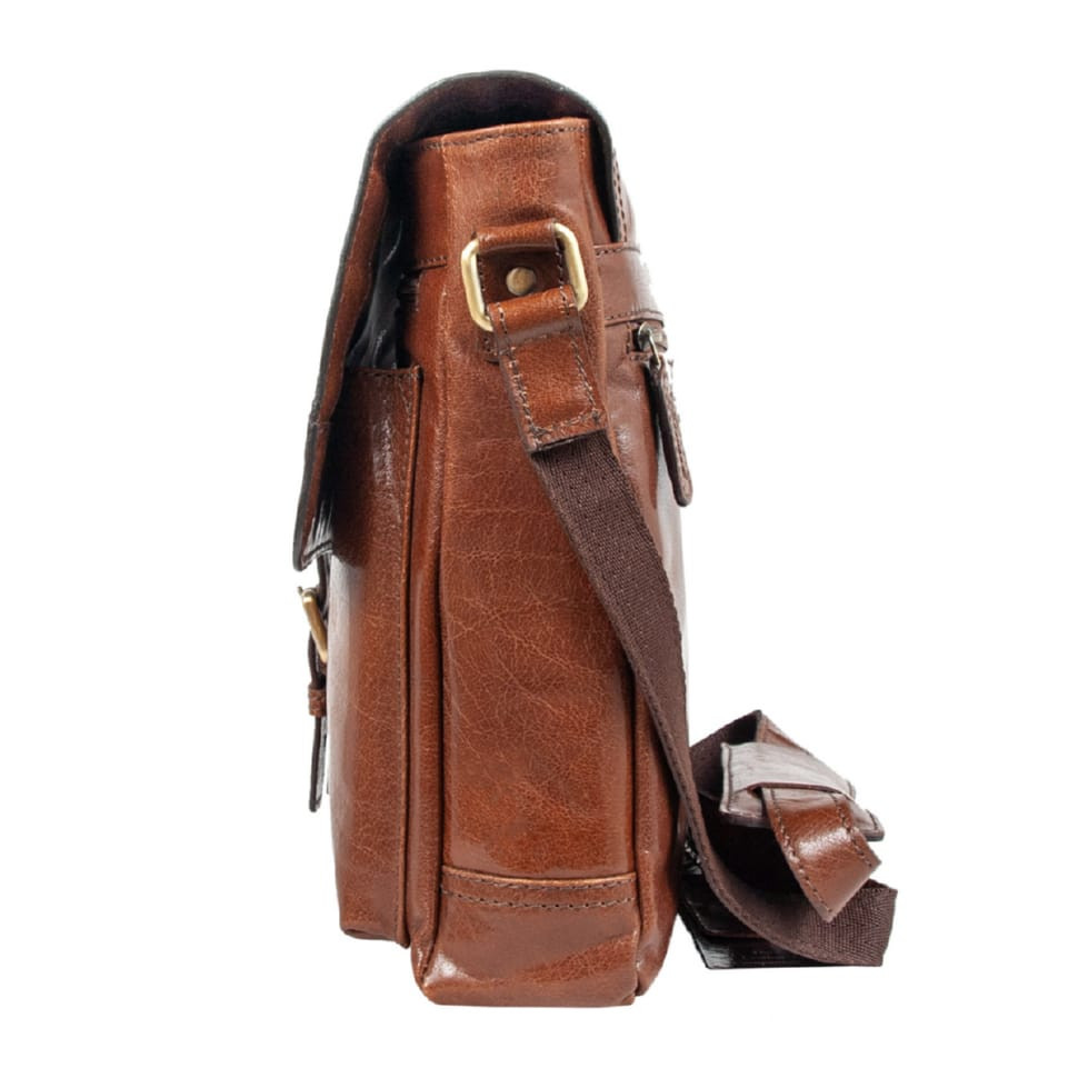 Сумка чоловіча Ashwood Benjamin Chestnut (Каштановий)