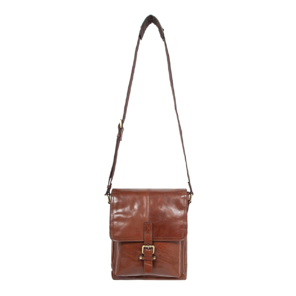 Сумка чоловіча Ashwood Benjamin Chestnut (Каштановий)