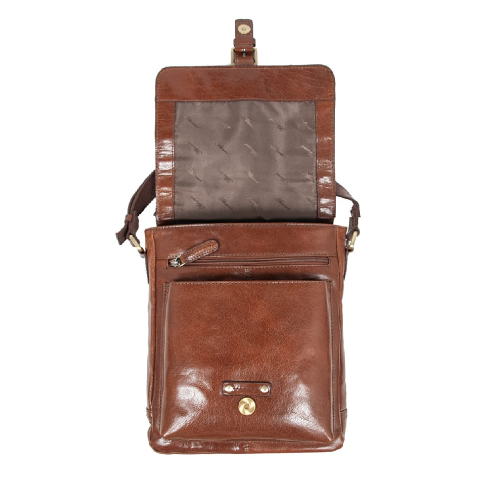 Сумка чоловіча Ashwood Benjamin Chestnut (Каштановий)