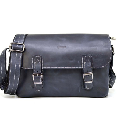 Leather messenger bag shoulder bag TARWA RK-6002-3md