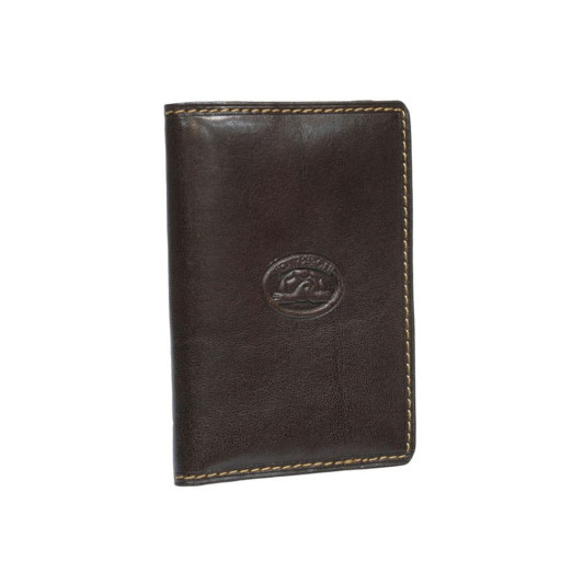 Візитниця шкіряна Italico 1007 moro коричневий