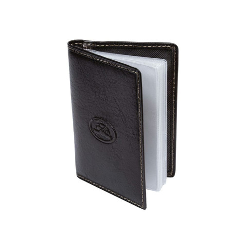 Візитниця шкіряна Italico 1007 moro коричневий