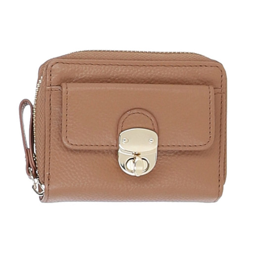 Жіночий шкіряний гаманець Ashwood Y50 Butterscotch (Коричневий)