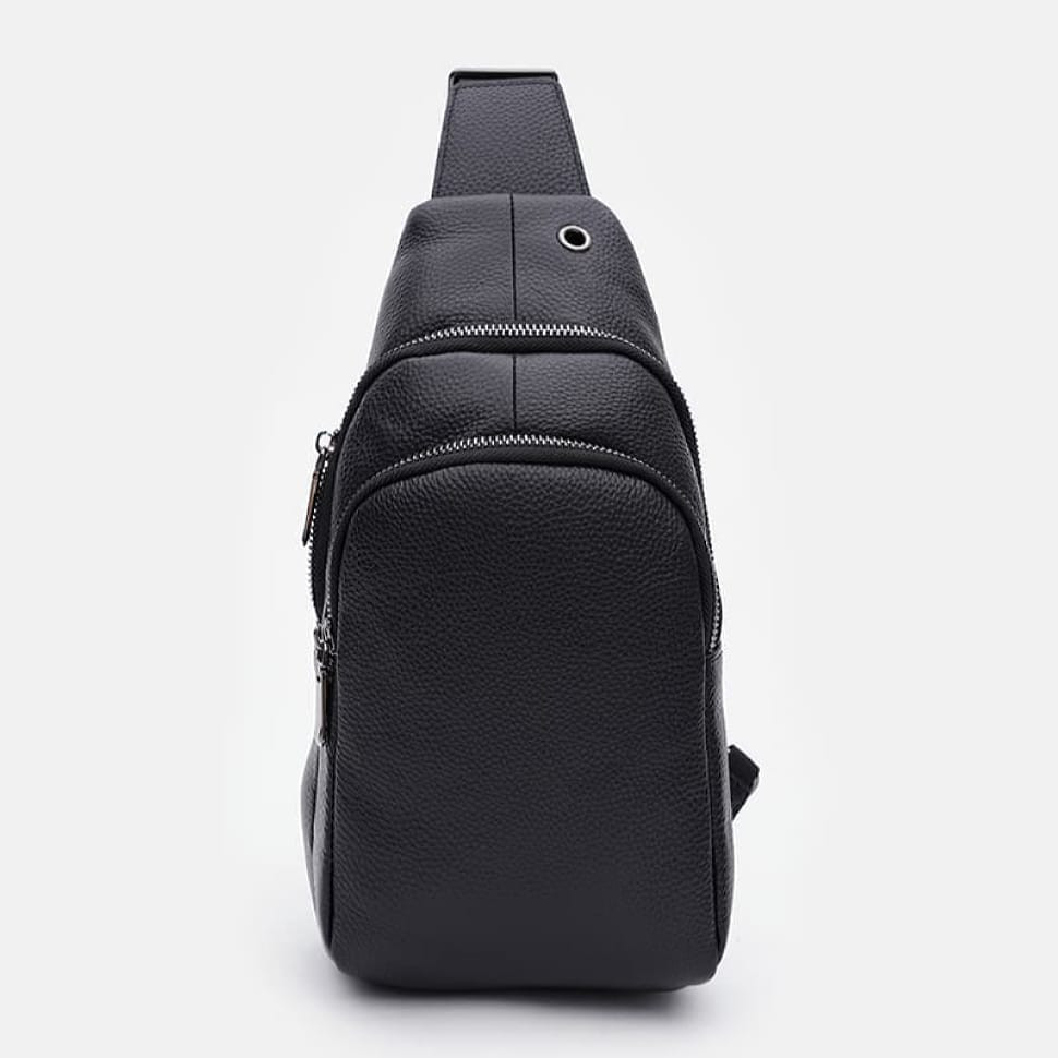 Чоловічий рюкзак шкіряний Keizer K1kx327-black