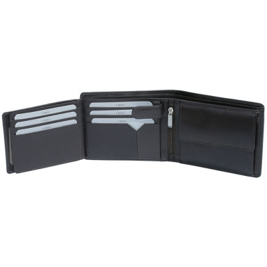 Leather wallet Cortina 5053 moro brown