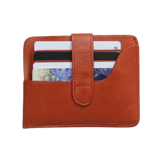 Кредитниця шкіряна Giugiaro 2895 rosso червоний