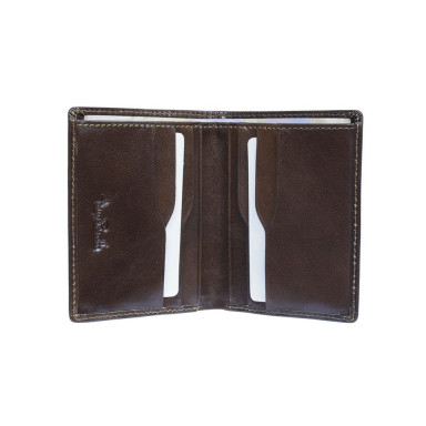 Leather wallet Nevada 3549 moro brown