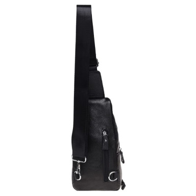 Мужской кожаный рюкзак Borsa Leather K15058-black