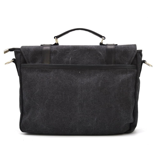 Чоловічий портфель з канвас та шкіри наппа TARWA RAg-3920-3md