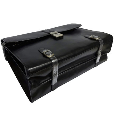 Портфель кожаный Italico 9156 nero чорний
