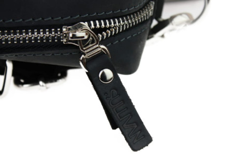 Сумка чоловіча для документів велика шкіряна А4 SULLIVAN 74212 (45) чорна