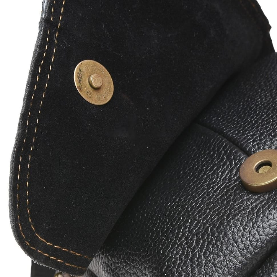 Чоловіча шкіряна сумка через плече Keizer K1660-black