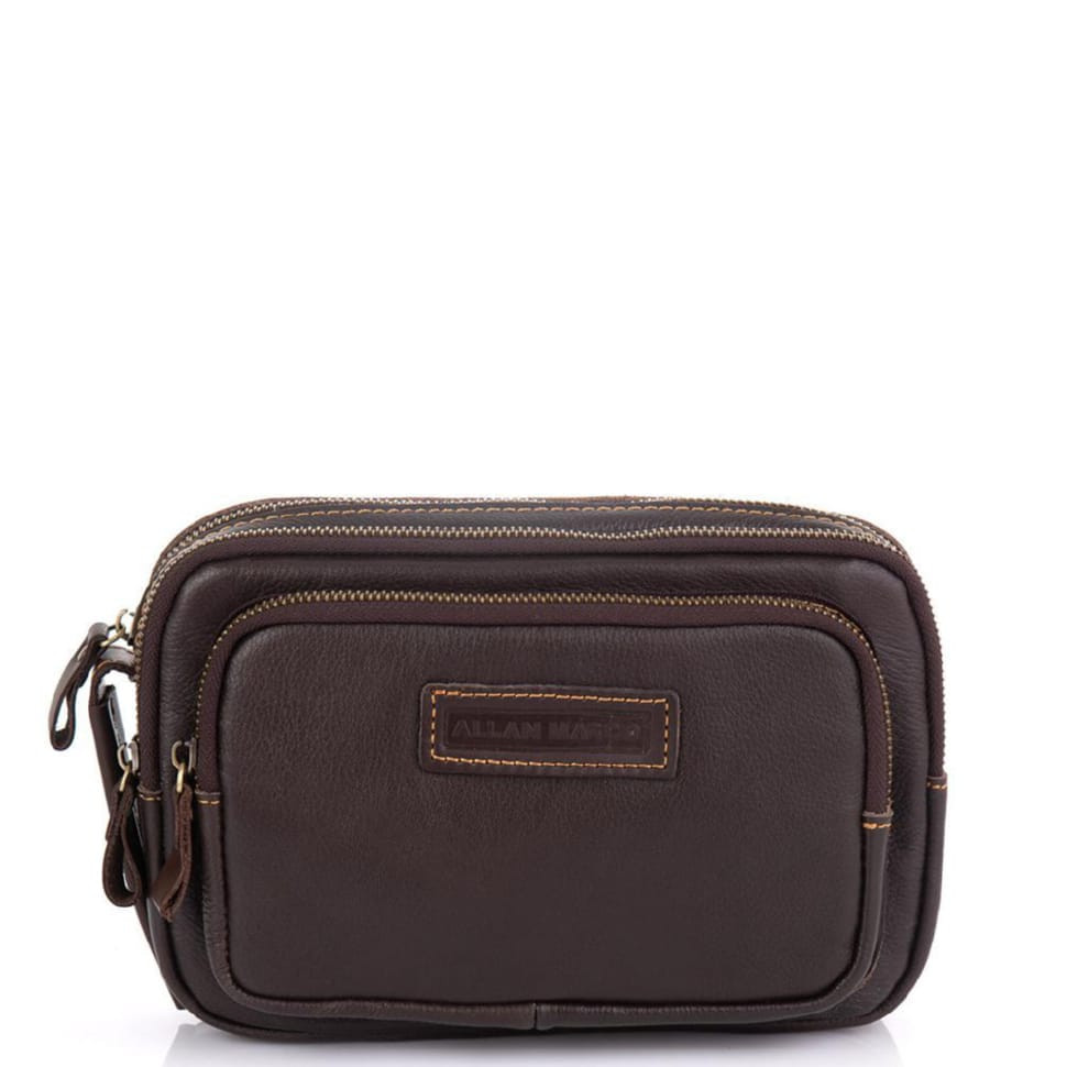 Шкіряний чоловічий клатч Allan Marco RR-4039B