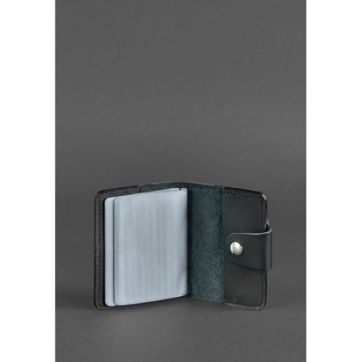 Шкіряний кард-кейс 7.1 (Книжка) чорний