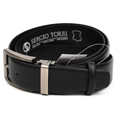 Classic smooth leather belt, 35mm, ST2025C