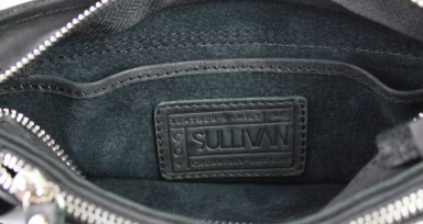 Сумка мужская кожаная на плечо SULLIVAN 354-67(40) черная